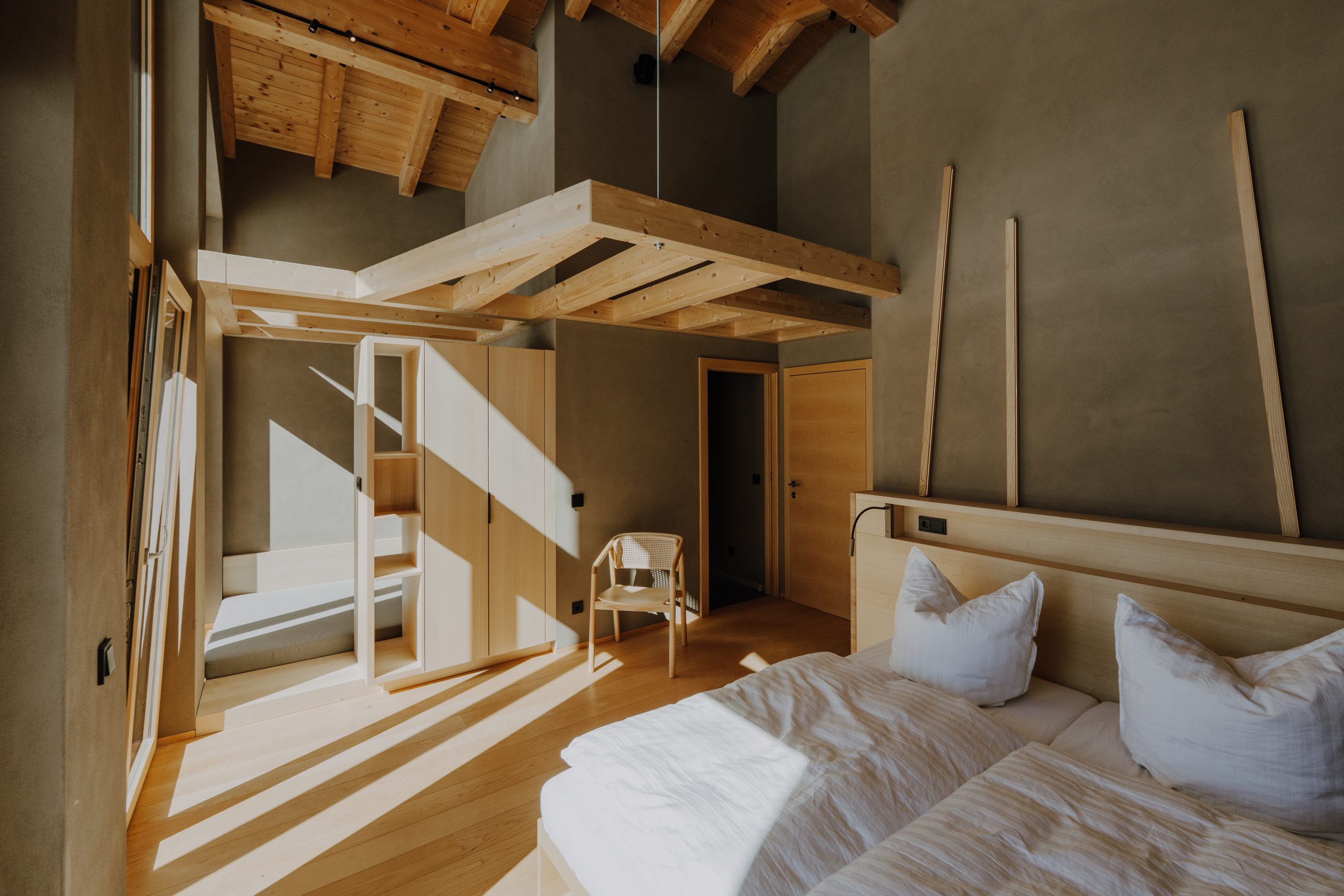 Chalet mit 8 Doppelbetten für 16 Gäste