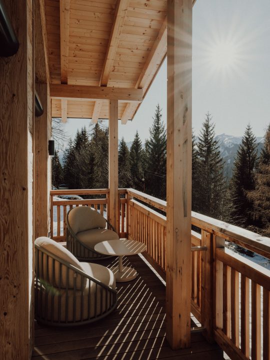 Chalet für Familie, Kinder und Freunde mit traumhaftem Panorama über die Alpen