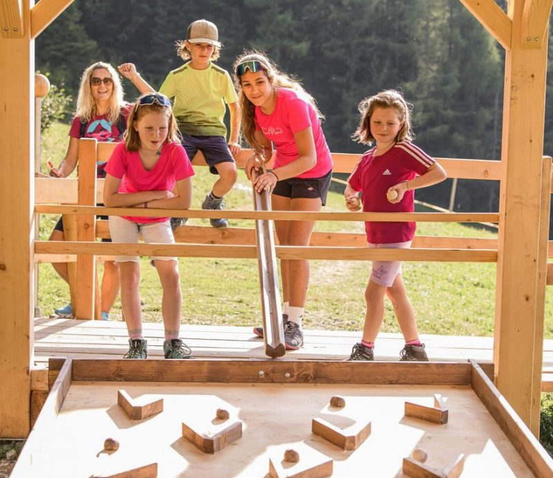 Gastis Kugelparcours befindet sich in der Nähe vom Bergchalet Gastein