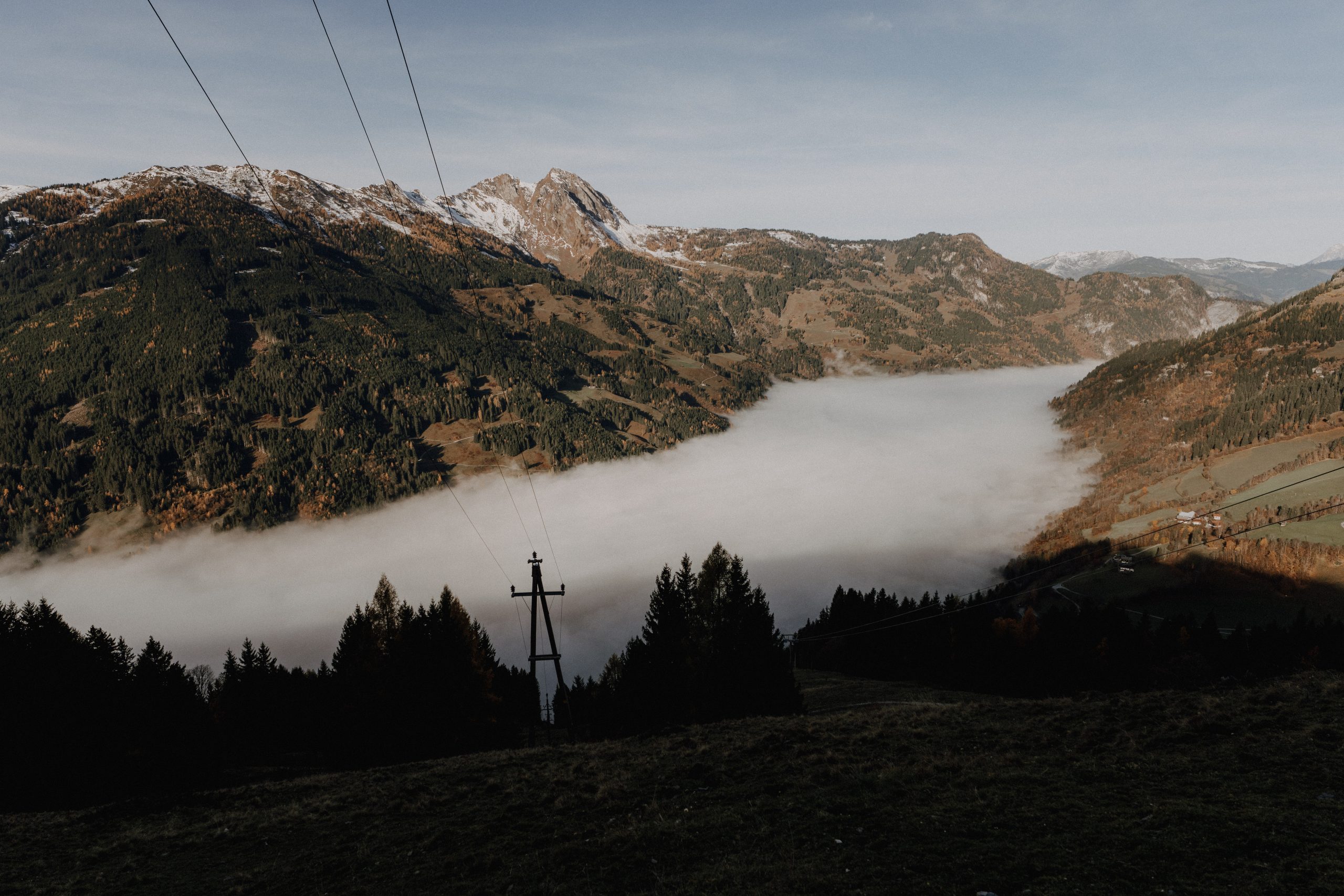 Exklusives Alpen-Chalet auf 1.500 m Höhe mit Blick über Dorfgastein.