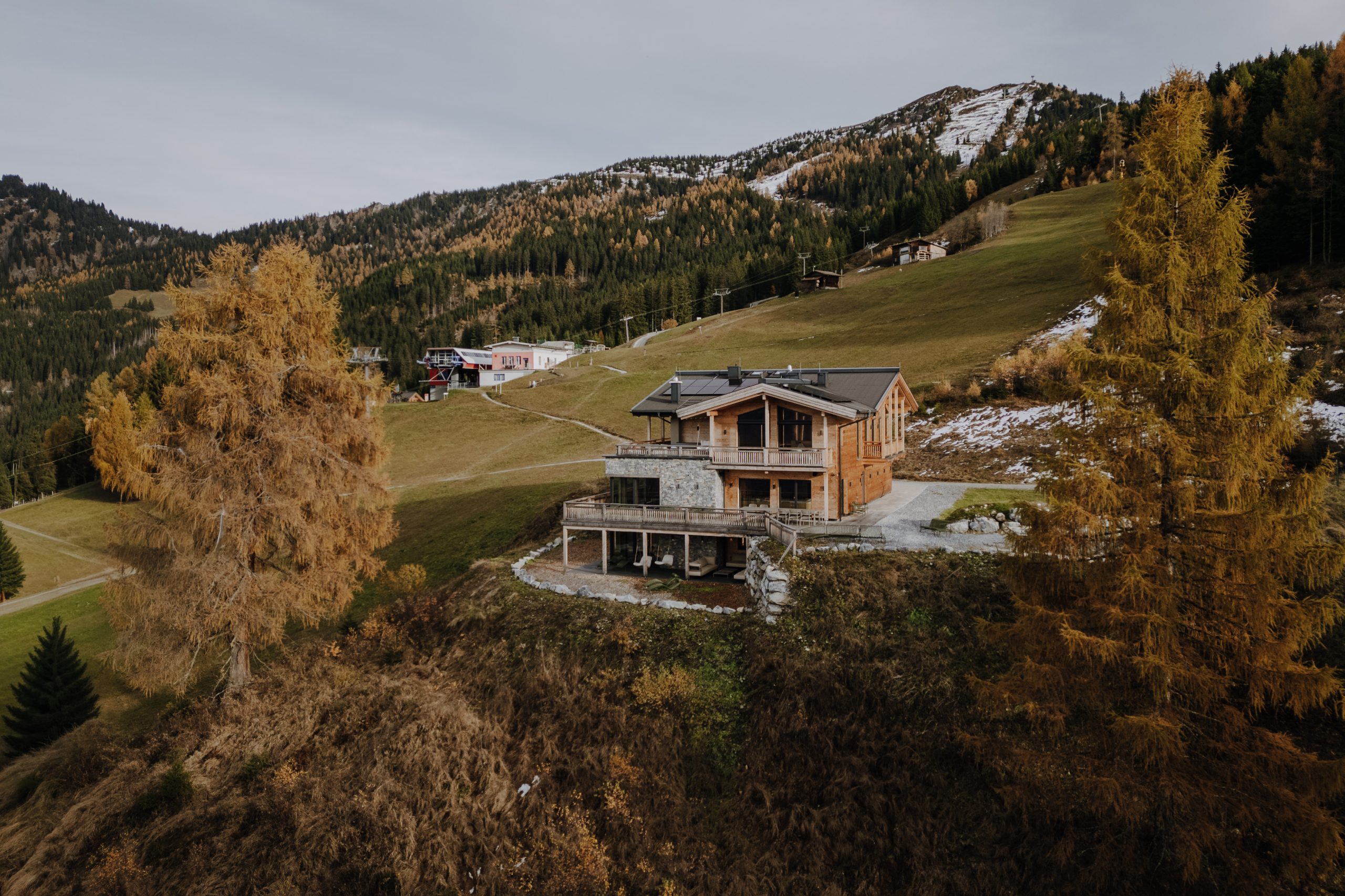 Bergchalet Gastein in Nähe der Mittelstation der Bergbahnen Gastein