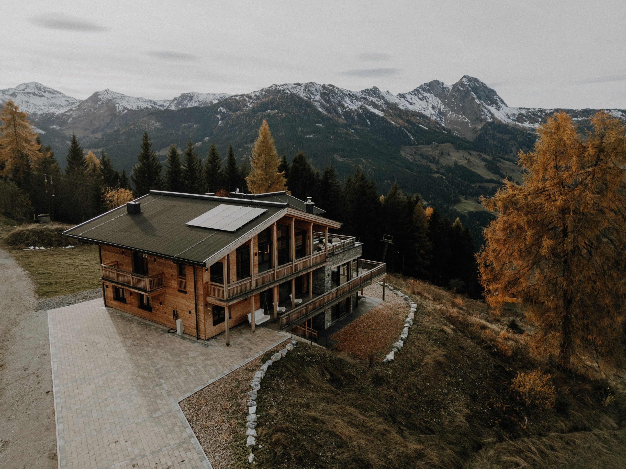 Bergchalet Gastein in den Alpen des Salzburger Lands - Chalet mit Luxus auf 1.500 m Höhe über dem Meer.