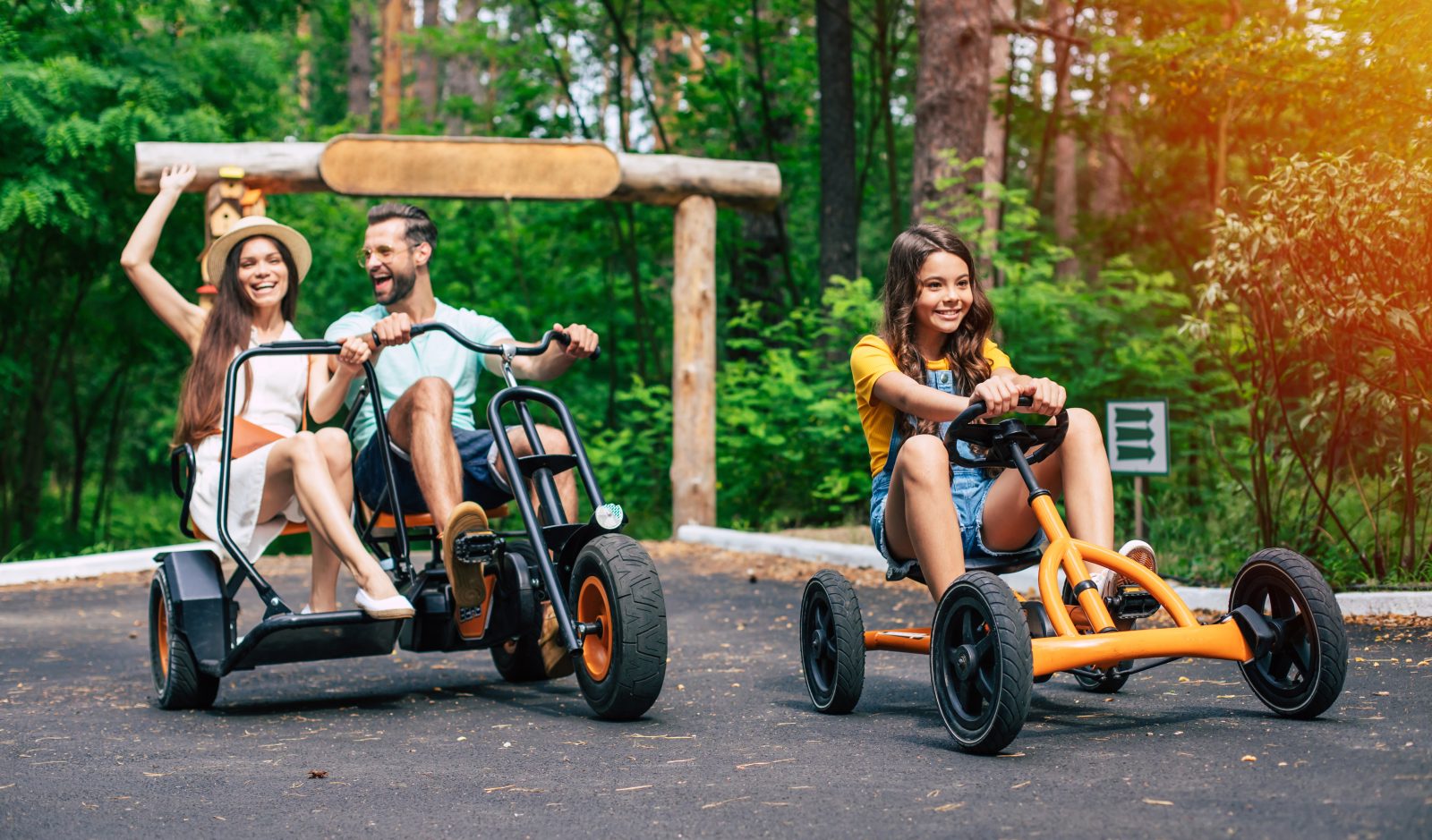 Mountaincart vom Fulseck bis zur Mittelstation am Bergchalet Gastein